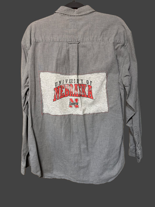 Huskers Classic Button Down