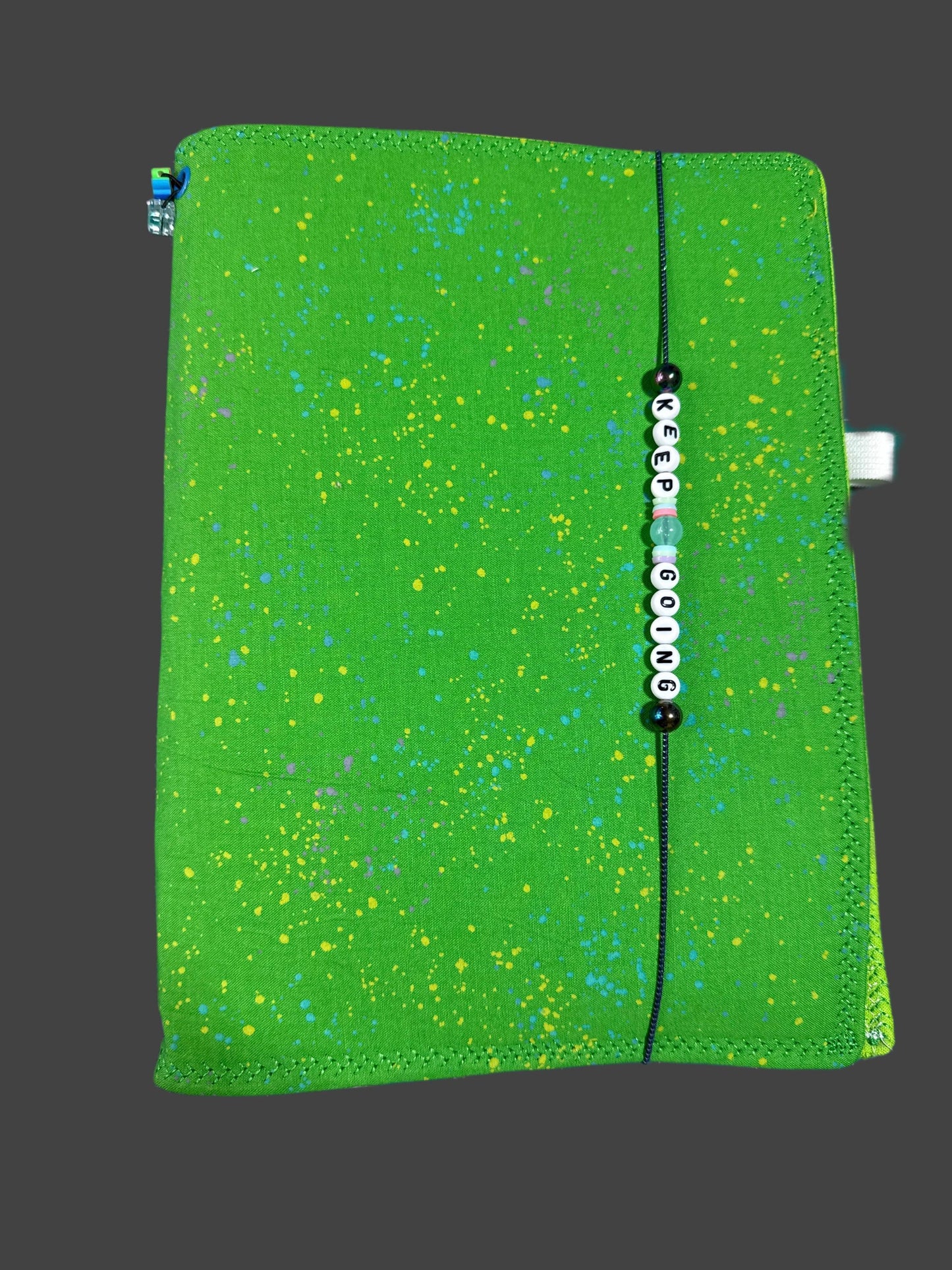 Travelers Journal Cover (Green Speckled)