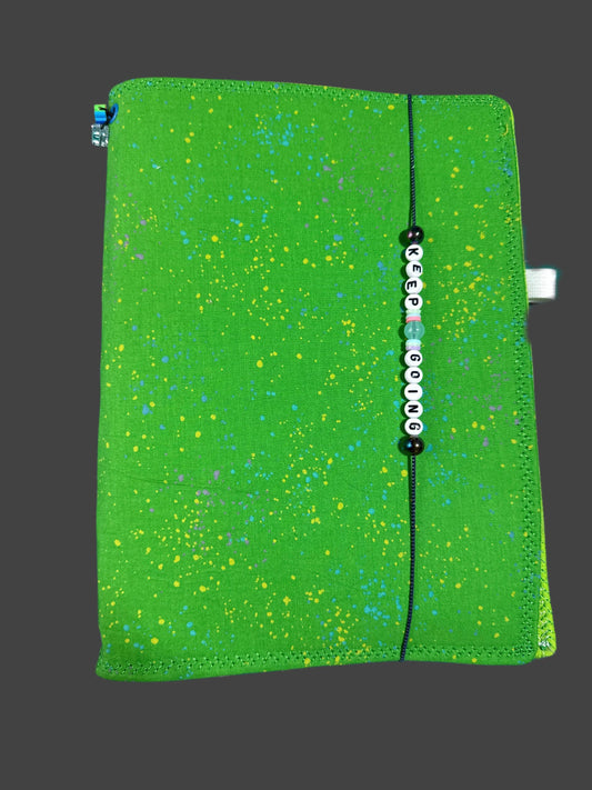 Travelers Journal Cover (Green Speckled)
