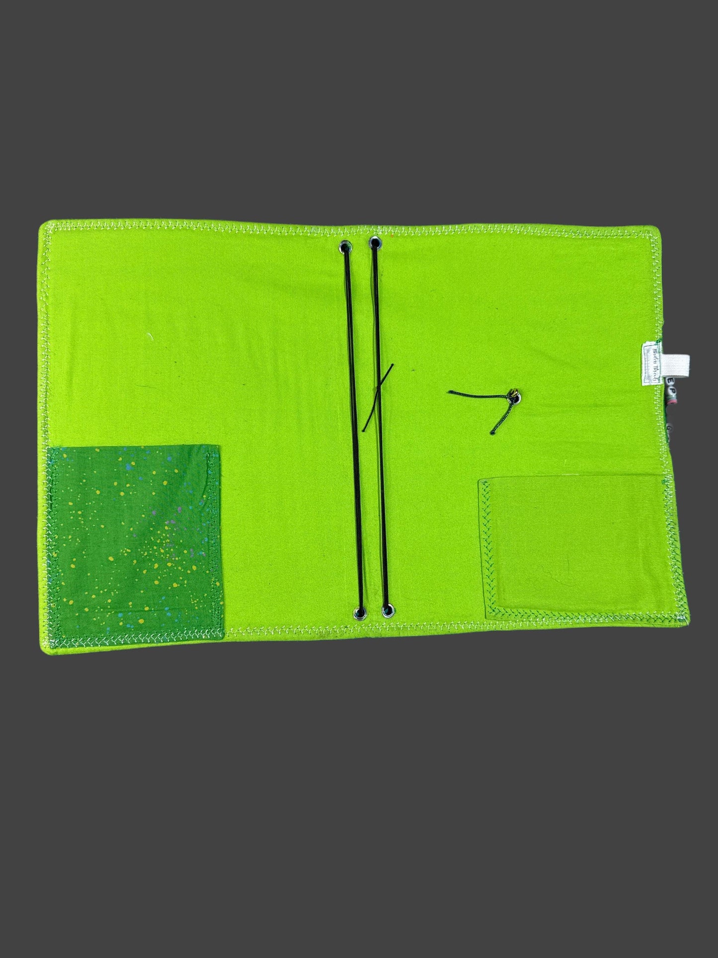 Travelers Journal Cover (Green Speckled)
