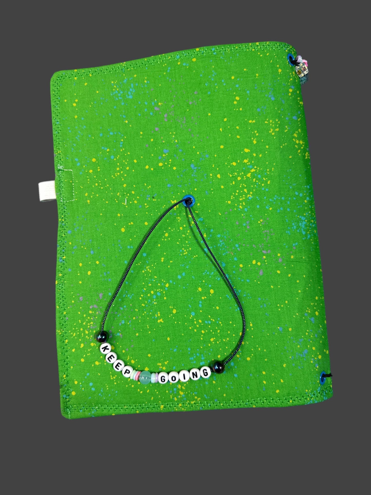 Travelers Journal Cover (Green Speckled)